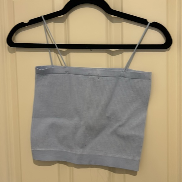 Blue Spaghetti Strap Tank - Picture 2 of 3